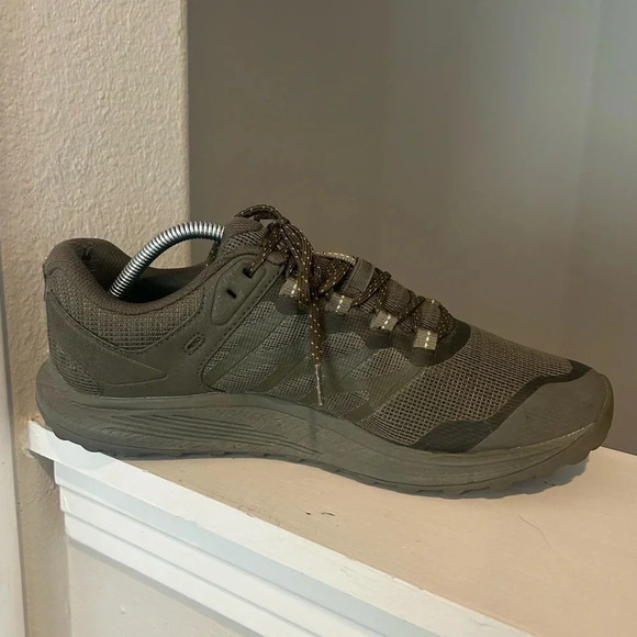 MERRELL Men's Nova 3 Low Dark Olive Tactical Boots (J005047) Men’s Sz 10.5 - Picture 8 of 12